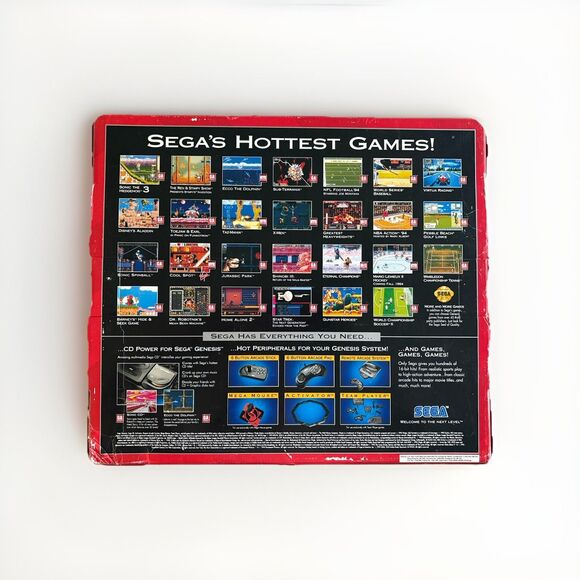 Sega Genesis Model 2 Console W/Original Box + Manual -NOT WORKING -For Parts - Picture 10 of 10